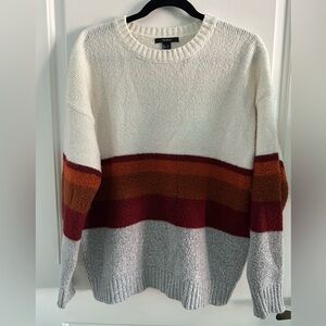 Forever 21 Multicolor Striped Sweater